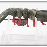 Vintage Martin Bait Co Grey Swirl Martin Shrimp Lure