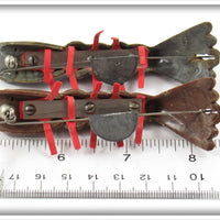 Martin Bait Co Grey Swirl & Brown Swirl Martin Shrimp Pair