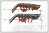 Martin Bait Co Grey Swirl & Brown Swirl Martin Shrimp Lure Pair