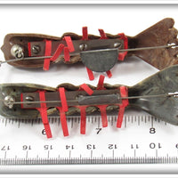 Martin Bait Co Grey Swirl & Brown Swirl Martin Shrimp Pair