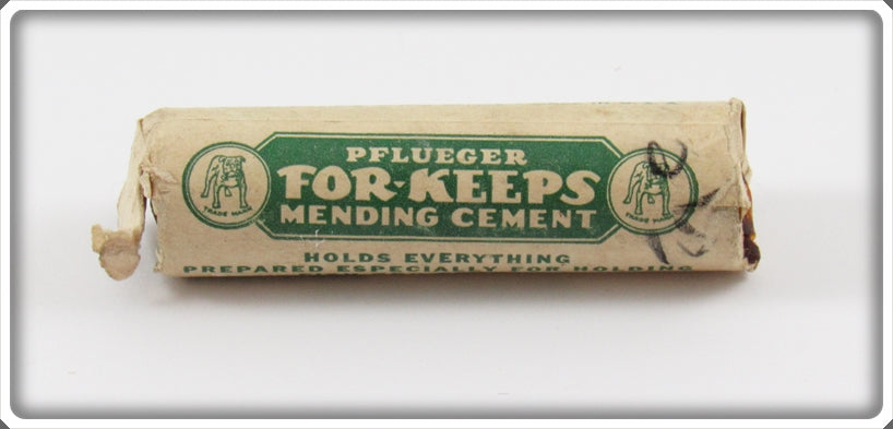 Vintage Pflueger For Keeps Mending Cement In Package