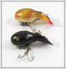 Heddon Perch & Black Orange Spots Widget Pair