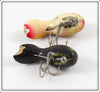 Heddon Perch & Black Orange Spots Widget Pair