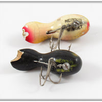 Heddon Perch & Black Orange Spots Widget Pair