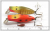 Makinen Orange Spotted & Pike Scale Wonderlure Pair