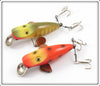 Makinen Orange Spotted & Pike Scale Wonderlure Pair