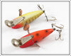 Makinen Orange Spotted & Pike Scale Wonderlure Pair