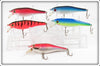 Madura Lures Rapala Shad Rap Type Lot Of Five