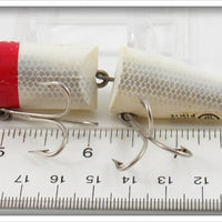 AL&W Creek Chub Red Head Silver Scale Jointed Pikie