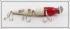 AL&W Creek Chub Red Head Silver Scale Jointed Pikie