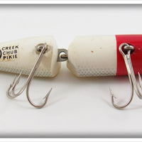 AL&W Creek Chub Red Head Silver Scale Jointed Pikie