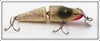 Vintage Creek Chub Silver Flash Baby Jointed Pikie Lure