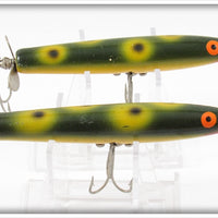 Vintage Bomber Frog Spot Spin Stick Lure Pair