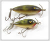 Vintage Paw Paw Frog Spot Surface & Sunfish Lure Pair 
