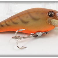 Vintage Heddon Crawdad Finish Timber Rattler Lure