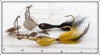 Heddon Black & Yellow Scale Twin Pal Pair