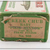 Creek Chub Pikie Scale Baby Pikie Empty Box