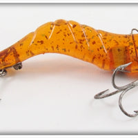 Vintage Bingo Amber Plugging Shorty Shrimp Lure