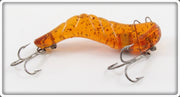 Vintage Bingo Amber Plugging Shorty Shrimp Lure