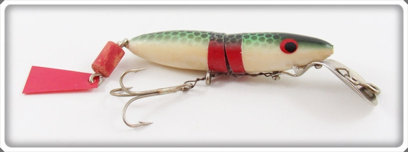 Vintage Bud Stewart Jointed Minnow Lure 