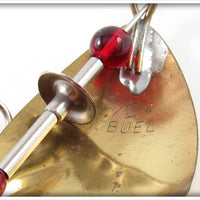 J. T. Buel Yellow & Red Dardevle Spinner