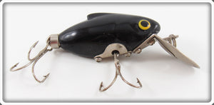 Vintage Wood Mfg Co Solid Black Dipsy Doodle Lure