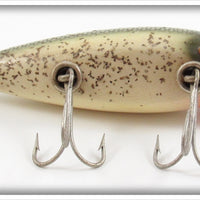 TwoAcreTees.com Vintage Creek Chub Silver Flash Injured Minnow Lure