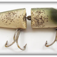 TwoAcreTees.com Vintage Creek Chub Silver Flash Jointed Pikie Lure