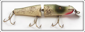 TwoAcreTees.com Vintage Creek Chub Silver Flash Jointed Pikie Lure