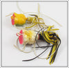 Arbogast Frog & Coachdog Fly Rod Hula Popper Pair
