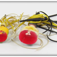 Arbogast Frog & Coachdog Fly Rod Hula Popper Pair