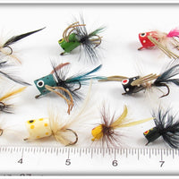 Fly Rod Popper Lot Of 11