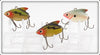 Heddon Perch & Shad Sonic Lot Of Three