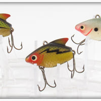 Heddon Perch & Shad Sonic Lot Of Three