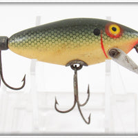 Vintage True Temper Green Scale Shad Lure