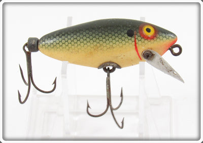 Vintage True Temper Green Scale Shad Lure