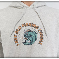 I Buy Old Fishing Tackle Ash Gray Pullover Hoodie