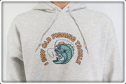 I Buy Old Fishing Tackle Ash Gray Pullover Hoodie