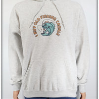 I Buy Old Fishing Tackle Ash Gray Pullover Hoodie