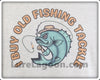 I Buy Old Fishing Tackle Light Granite T-Shirt