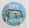 Lure Lagoon Vamp Logo Ash Gray Pullover Hoodie