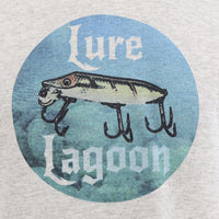 Lure Lagoon Vamp Logo Ash Gray Pullover Hoodie