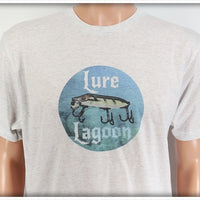 Lure Lagoon Vamp Logo Light Granite T-Shirt