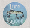 Lure Lagoon Vamp Logo Light Granite T-Shirt