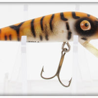 Vintage Heddon Orange Tiger Lure