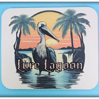 Lure Lagoon Pelican Logo Mouse Pad