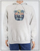 Lure Lagoon Pelican Logo Ash Gray Pullover Hoodie