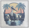 Lure Lagoon Pelican Logo Ash Gray Pullover Hoodie