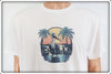 Lure Lagoon Pelican Logo Crisp White T-Shirt