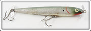 Vintage Heddon Shad & Silver Wood Surface Cobra Lure